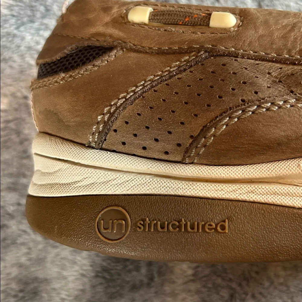 Clark’s Unstructured Men's Brown Casual Loafers size 10.5M